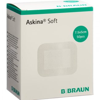 Askina Soft Vlies-Wundschnellverband 5x7.5cm selbstklebend steril 50 Stk