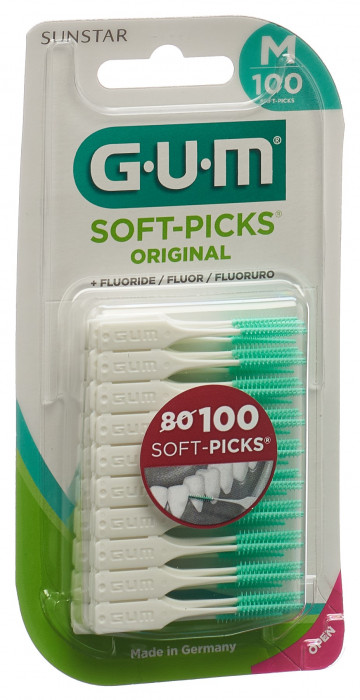 GUM Soft-Picks Original Medium 100 Stk