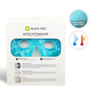 Quick Aid Gesichtsmaske mit Wärm- und Kältefunktion x 2Stk