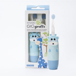 innoGIO Sonic Zahnbürste Giraffe blau x 2Stk