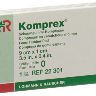 Komprex Schaumgummi Kompresse 9x5x1cm