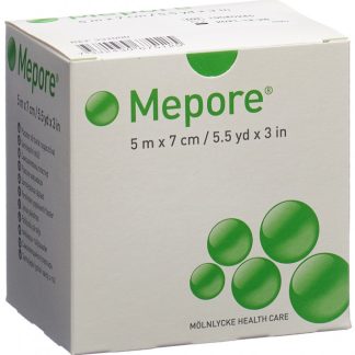 Mepore Wundverband 7cmx5m unsteril Rolle