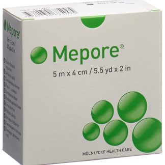 Mepore Wundverband 4cmx5m unsteril Rolle