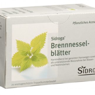SIDROGA Brennesselblätter 20 aromageschützte Doppelkammerbeutel