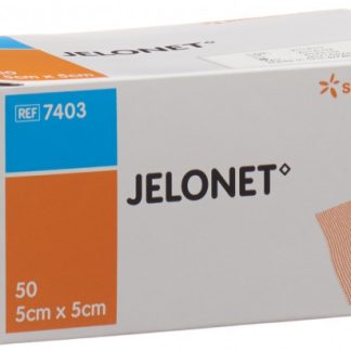Jelonet Paraffingaze 5cmx5cm steril 50 Stk