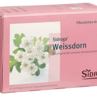 SIDROGA Weissdorn 20 aromageschützte Doppelkammerbeutel