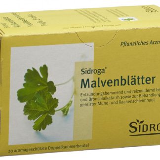 SIDROGA Malvenblätter 20 aromageschützte Doppelkammerbeutel