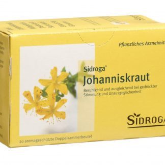 SIDROGA Johanniskraut 20 aromageschützte Doppelkammerbeutel