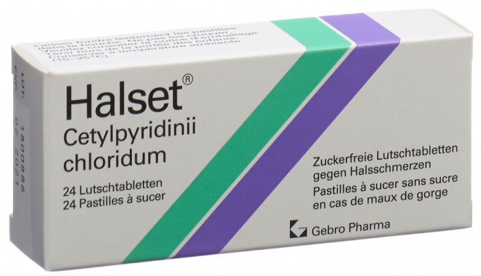 Halset 24 Lutschtabletten