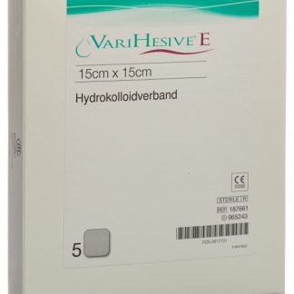 VARIHESIVE E Verband 15x15cm 5 Stk