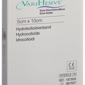 VARIHESIVE Verband 5x10cm extra dünn 10 Stk