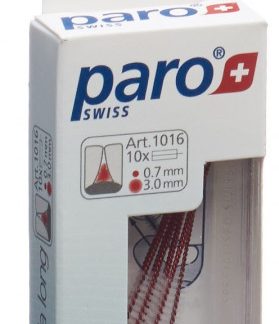 paro Isola Long 3mm x-fein rot zylindrisch 10 Stk