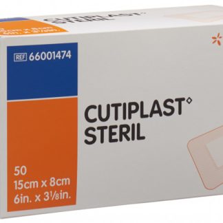 Cutiplast Steril Wundverband 15cmx8cm weiss 50 Stk