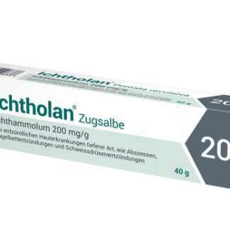 Ichtholan Zugsalbe 20 % Tb 40 g
