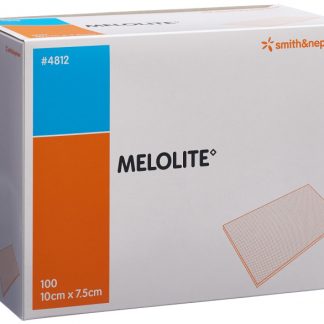MELOLITE Wundkompresse 10cmx7.5cm 100 Btl