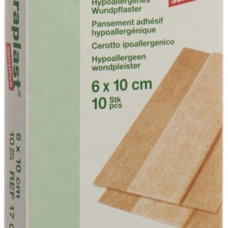 Curaplast Wundverband 6cmx10cm hautfarbig 10 Stk