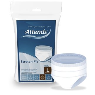 Attends Stretchfit Netzhose L 3 Stk