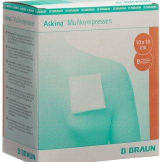 Askina Mullkompresse 10cmx10cm steril 25 x 2 Stk