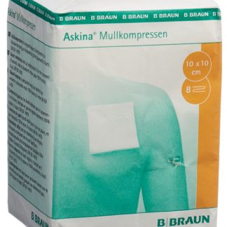 Askina MULLkompresse 10cmx10cm 100 Stk