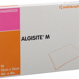 Algisite M Alginat Kompressen 10x10cm 10 Stk