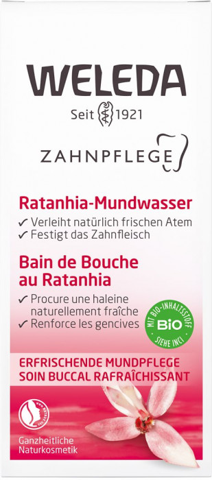 Weleda Ratanhia-Mundwasser Fl 50 ml