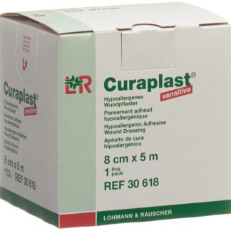 Curaplast Wundverband 8cmx5m hautfarbig Rolle