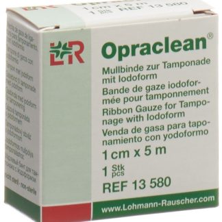 Opraclean Mullbinde zur Tamponade mit Jodoform 1cmx5m