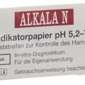 Alkala N Indikatorpapier pH 5.2-7.4