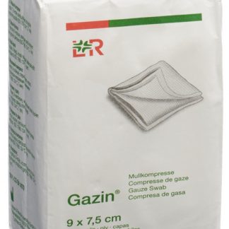 Gazin Mullkompressen 9x7.5cm 8-fach unsteril 100 Stk