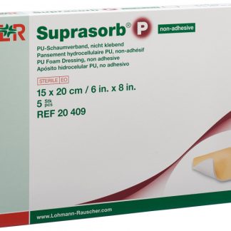 Suprasorb P Schaumverband 15x20cm nicht klebend 5 Stk
