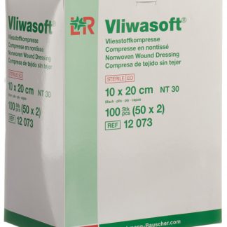 Vliwasoft Vliesstoffkompressen 10x20cm 6-lagig steril 50 x 2 Stk