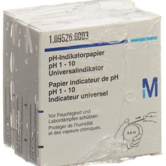 Merck Indikator Papier Rolle komplett pH 1-10 3 Stk