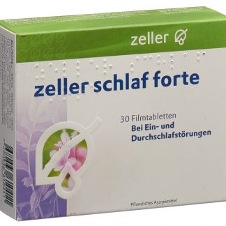 ZELLER Schlaf forte 500mg  Filmtabl 30 Stk