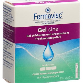Fermavisc Gel sine Gtt Opht 20 Monodos 0.35 ml