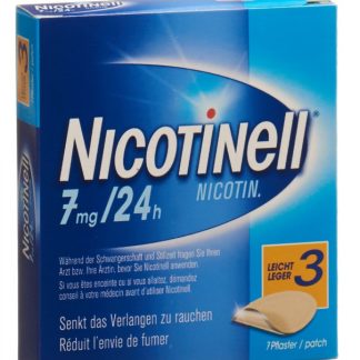 Nicotinell 3 leicht Matrixpfl 7 mg/24h 7 Stk
