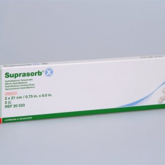 Suprasorb X HydroBalance Tamponad 2x21cm steril 5 Stk