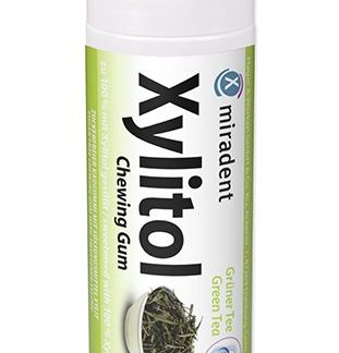 Miradent Xylitol Kaugummi Grüner Tee 30 Stk