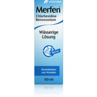 Merfen wässerige Lösung farblos Spr 50 ml