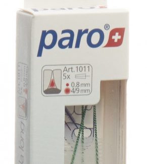 PARO ISOLA LONG 4/9mm mittel grün konisch 5 Stk