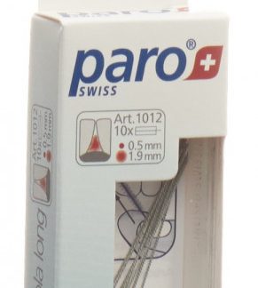 paro Isola Long 1.9mm xxx-fein weiss zylindrisch 10 Stk