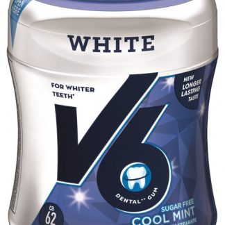 V6 Genie White Kaugummi Cool Mint Ds 60 Stk
