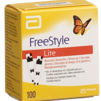 Abbott FreeStyle Lite Blutzucker-Teststreifen 100 Stk