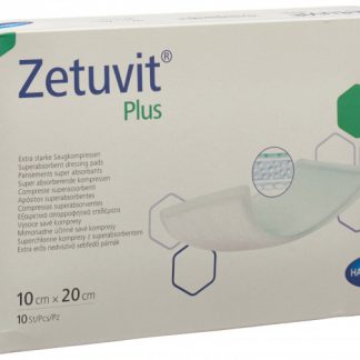 Zetuvit Plus Absorptionsverband 10x20cm 10 Stk