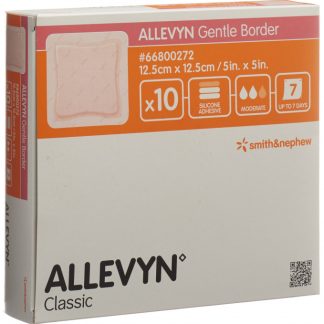 Allevyn Gentle Border Wundverband 12.5x12.5cm 10 Stk