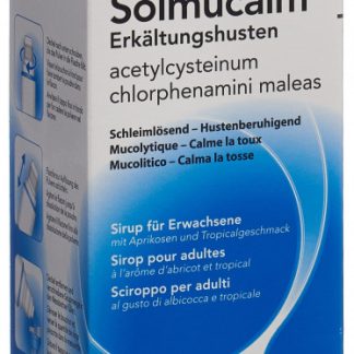 Solmucalm Erkältungshusten Sirup für Erwachsene 180 ml