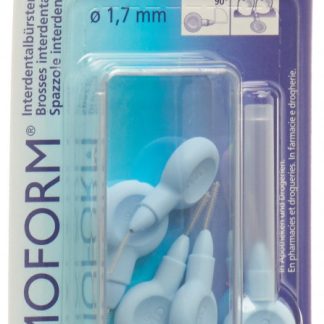 Emoform Interdentalbürsten 1.7mm hellblau 5 Stk