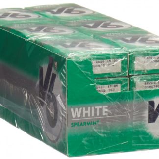 V6 White Kaugummi Spearmint 24 Box