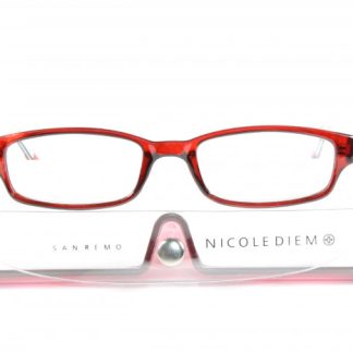 Nicole Diem Lesebrille 2.50dpt San Remo rot/crystal