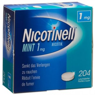 NICOTINELL MINT 1 mg 204 Lutschtabletten