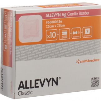 Allevyn Ag GB Wundverband 7.5x7.5cm 10 Stk